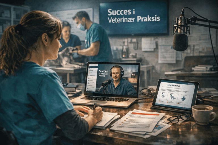 Succes i Veterinær Praksis: The Danish Learning Platform Turning Clinical Knowledge Into Monday Morning Practice